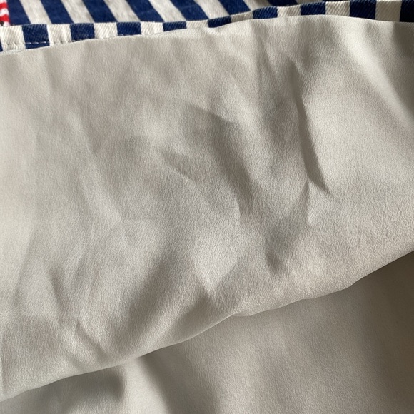 Kikot Prorsum Blue and White Striped Overalls with Dog - Picture 9 of 14